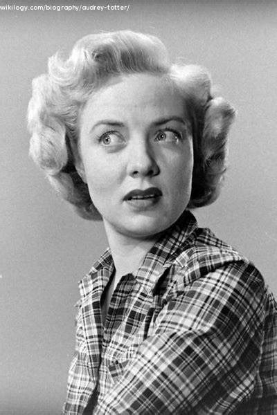 Audrey totter cause of death. Dec 14, 2013 · She was married to Leo Fred from 1953 until his death in 1995 and is survived by a daughter. Audrey Totter, a steely blonde actress known for her leading roles in some film noir’s most prominent ... 