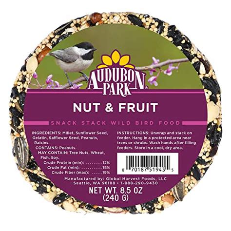 Audubon Park Nut & Fruit Snack Stack Wild Bird Food, Bird Seed …