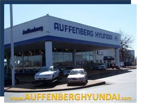 Auffenberg hyundai. Auffenberg Hyundai's Auto Lease and Car Loan Center can help. When you fill out the form below, we will work with local O'Fallon and St. Louis banks and Hyundai to get you the best rate on a car loan. Our finance department will work with you regardless of good credit, bad credit, or even no credit. 