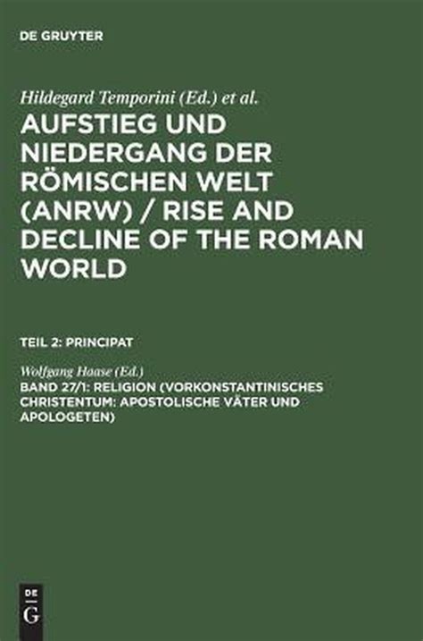 Aufstieg und niedergang der romischen welt. - Pt cruiser repair manual free download.