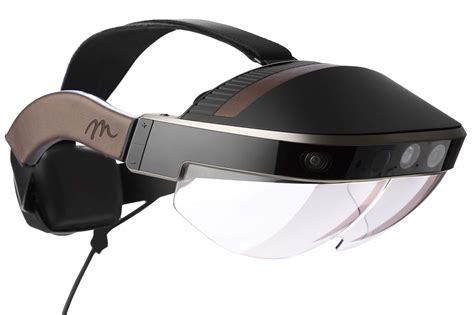 Augmented reality headset. Jan 3, 2023 · The 240 grams headset features two built-in noise-canceling microphones, stereo speakers, 13-megapixel RGB rolling shutter camera, and two fish-eye cameras. A6 uses Lumus Waveguide for optics technology. It comes with binocular AR views, 1080p per eye display resolution at 16:9 ratio, and 40 degrees F. 