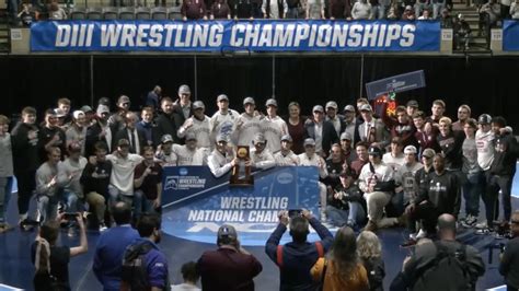 Augsburg wins the 2024 DIII wrestling championship