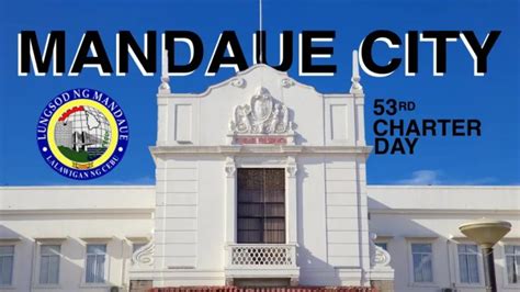 August 30, 2024 is Mandaue City Charter Day, a Special Non …