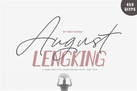 August Script Font All Free Fonts