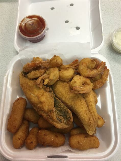  The Augusta Fish Market and restaurant has great, fresh seafood and delicious made to order Chinese food. The dining area and restrooms are always neat and tidy. You can order fresh raw or cooked fish, shrimp, scallops, etc. . 
