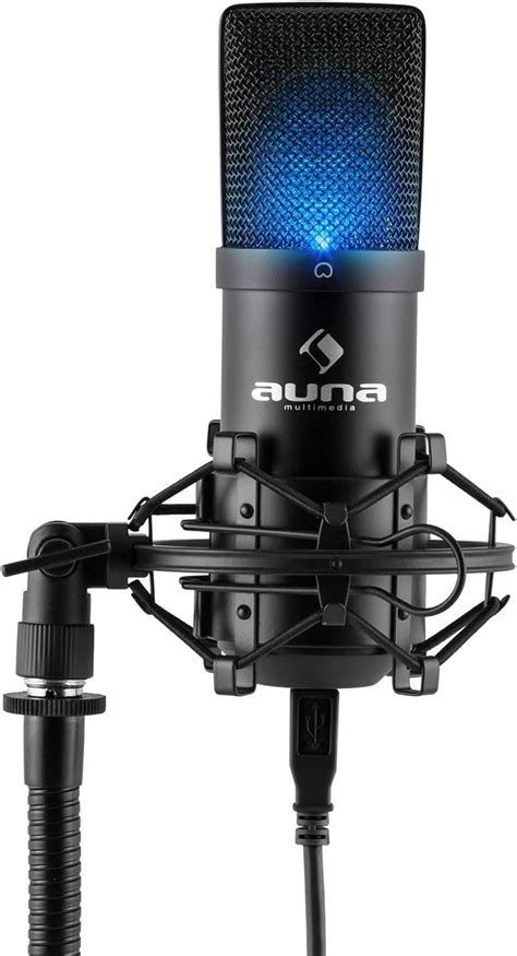 Auna Pro MIC-900B, USB Kondensator-Mikrofon, Gaming-Mikrofon …