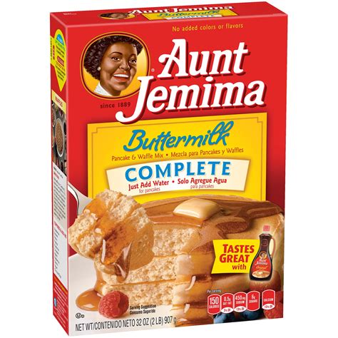 Aunt Jemima Buttermilk Complete Pancake & Waffle Mix, 32 oz Box