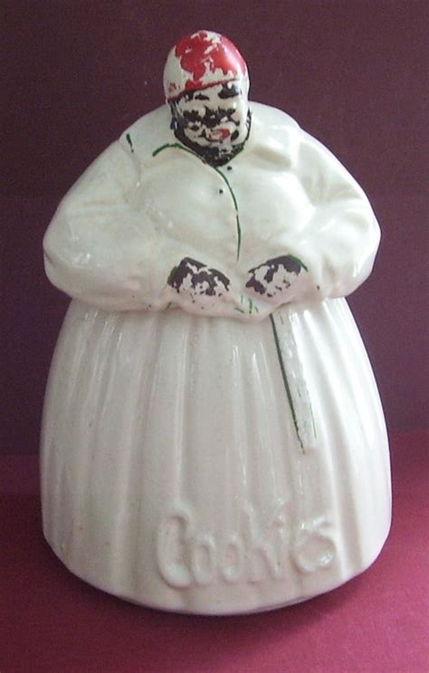 Aunt Jemima McCoy Cookie Jar 12" tall. Aunt Jemima McCoy Cookie Jar 12" tall. See Sold Price. Sold. 2021. Aunt Jemima cookie jar. Has a chip on inside rim. Also includes …. 