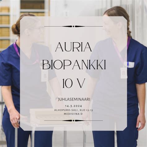 Auria Biopankki - Julkaisut