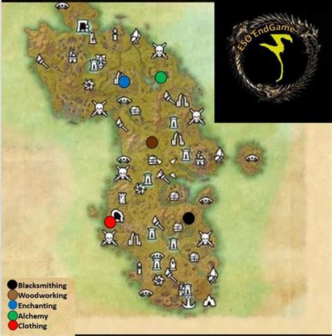 Location of Jewelry Crafting Survey Craglorn 1 in Elder Scrolls Online ESOESO related playlists linksElder Scrolls Online Scrying and Mythic Items Guideshttp...