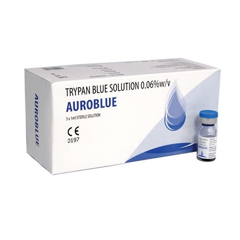 Auroblue (Trypan Blue Solution 0.06% w/v)