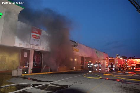 Aurora firefighters working 2-alarm commercial fire