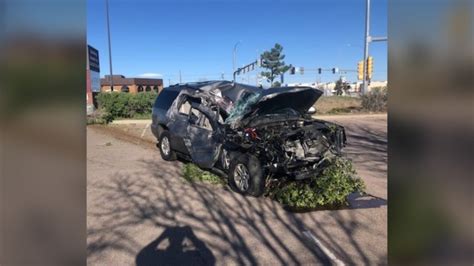 Aurora police investigate crash between firetruck, SUV