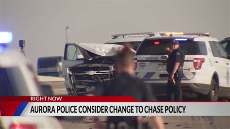 Aurora to bring back police chases in certain circumstances