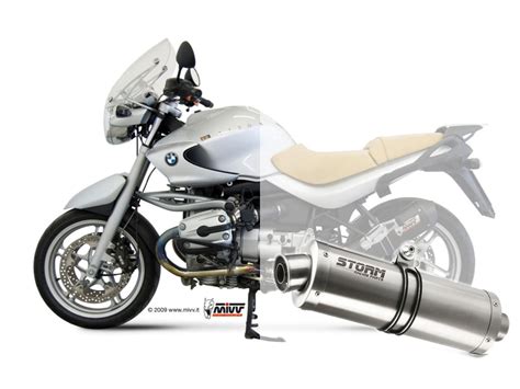 Auspuff Storm oval 400 mm BMW R 1150 R Bj 2000 bis 2006