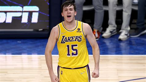 Austen reaves. Reaves was an undrafted free agent last season but was a bright spot during a miserable year for the Lakers. He carved out a role and played 23.2 minutes per game last season for LA, averaging 7.3 ... 