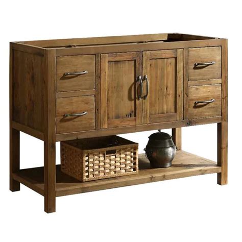 Austin 47 in. W x 21.5 in. D Bath Vanity Cabinet Only in Walnut