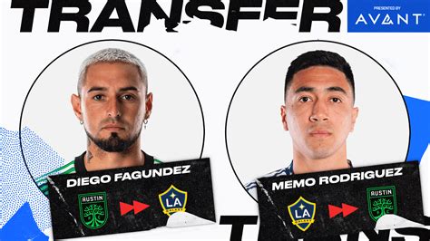 Austin FC's Diego Fagundez traded to LA Galaxy for Memo Rodriguez, cash
