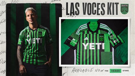 Austin FC Releases "Las Voces Kit" Austin FC