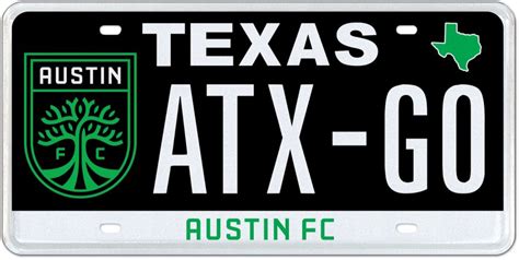 Austin FC specialty license plates now available online