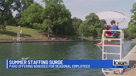 Austin Parks and Rec seeing a surge in summer job applicants