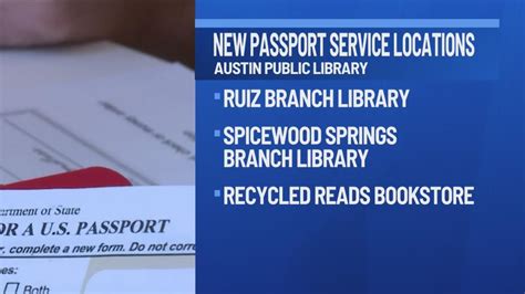 Austin Public Library expanding passport services to 3 new locations
