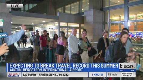Austin airport expects record-breaking number of summer travelers