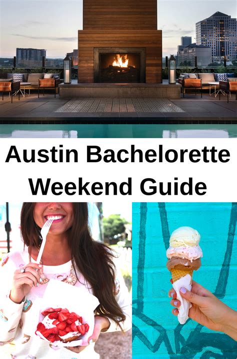 Austin bachelorette. The combination of Southern hospitality, natural beauty, artistic whimsy, and a thriving nightlife scene make Austin a great place for a bachelorette party. While bachelorette parties may not be Austin’s main tourist draw, Austin is rapidly becoming a popular destination. That means that most of the top restaurants, hotels, and bars will ... 