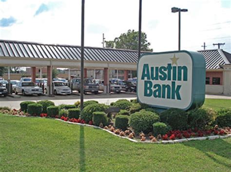 Austin bank jacksonville tx. Banking hours are 9 a.m. to 4 p.m. Monday through Thursday, and 9 a.m. to 5 p.m. on Fridays. Full service banking is available inside the lobby at this location and there is a walk-up ATM. Unfortunately we are unable to offer drive thru service or night depository at this time. Plans are in process to construct a new banking facility capable of ... 