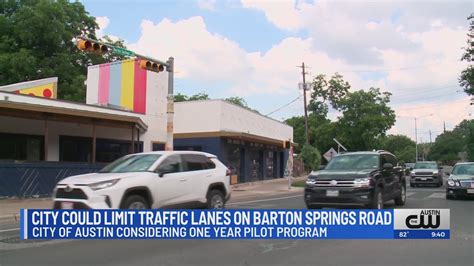 Austin could limit Barton Springs Road vehicle traffic in 1-year safety pilot