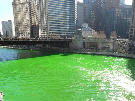Austin creek turns green and it's not for St. Patrick's Day