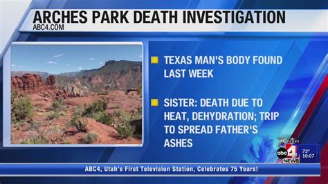 Austin man on trip to spread father's ashes dies at Utah national park