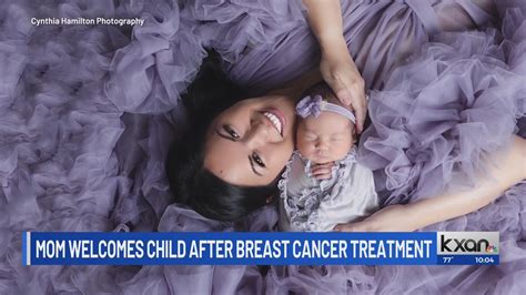 Austin mom welcomes 1st child days after wrapping breast cancer treatment