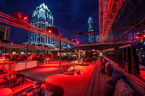 Austin nightclubs. Best bars in downtown Austin. Photograph: Courtesy the Roosevelt Room. 1. The Roosevelt Room. Bars. Cocktail bars. Warehouse District. Owners and operators Justin Lavenue, Dennis Gobis, and ... 