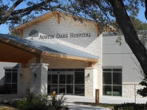 Austin oaks hospital. Feb 7, 2024 · AUSTIN OAKS HOSPITAL LBN TEXAS OAKS PSYCHIATRIC HOSPITAL, LP Psychiatric Hospital. An organization including a physical plant and personnel that provides multidisciplinary diagnostic and treatment mental health services to patients requiring the safety, security, and shelter of the inpatient or partial hospitalization settings. 