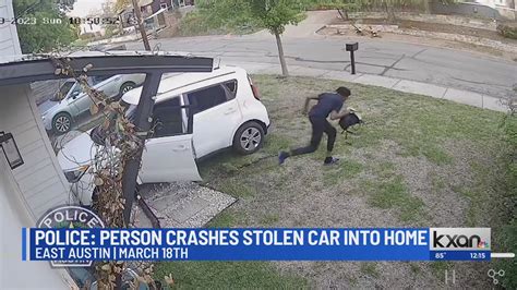 Austin police searching for suspects who stole Kia, crashed it, then stole 2 other cars