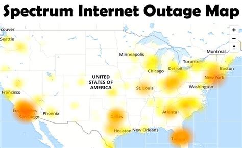 A Spectrum Outage occurs when the company's servic