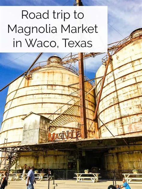 Austin to waco. Popular amongst fans of Chip and Joanna Gaines (hosts of the TV show Fixer Upper and owners of Magnolia Market), this tour includes round-trip transportation as well as ample time to shop and explore the market. Visit Magnolia Market at the Silos on a day trip from Austin. Enjoy food truck and bakery goodies at the market (at your own expense) 