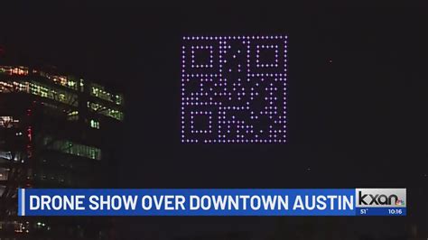 Austinites get 'Rick rolled' during 6K drones light show in downtown Austin
