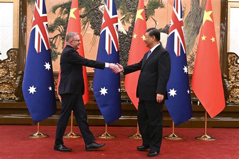 Australia’s leader calls for free and unimpeded trade to resume with China after ties deteriorated