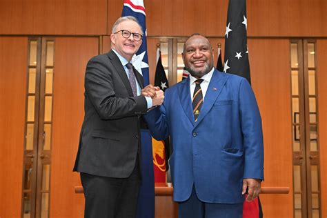 Australia pushes against China’s Pacific influence through a security pact with Papua New Guinea