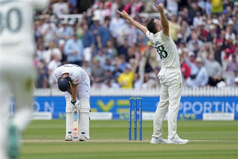 Australia survives Stokes assault to win 2nd Ashes test amid boos on spicy last day at Lord’s