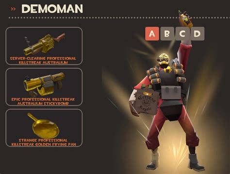 Australium weapons tf2. TF2's Golden Wrench (*not* to be confused with the Australium Wrench) is a rare and special TF2 weapon and its story is as exciting and dramatic like no othe... 