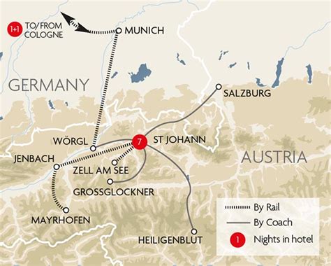 Austrian Lakes and Mountains Great Rail Journeys