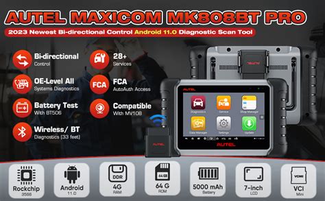 Autel mk808bt.  It supports codes, live data, ECU information, special Le sc...