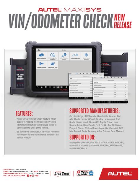 Autel odometer correction.  Learn more.  What is the VIN/Odometer Check feature of A...