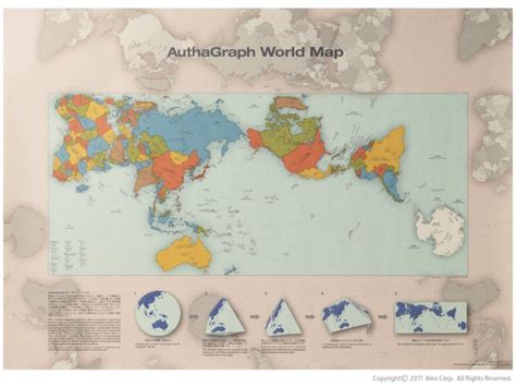 Authagraph map buy.  This high resolution AuthaGraph world map is perfect for large-scale p...