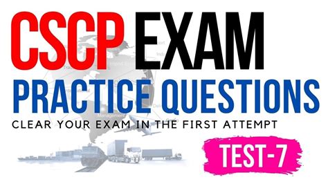 Authentic CSCP Exam Questions