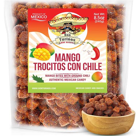 Authentic Chili Mango Mexican Candy Bites, Mango Con Chile …