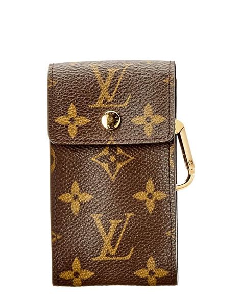 Authentic Louis Vuitton Utah Porte Cles Badge Key Case Pouch